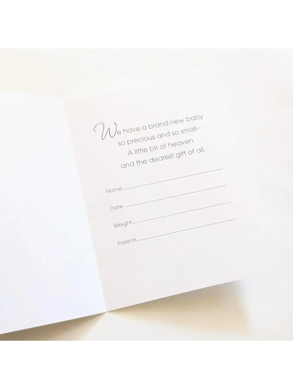 Vintage Hallmark Baby Announcement Cards with Envelopes